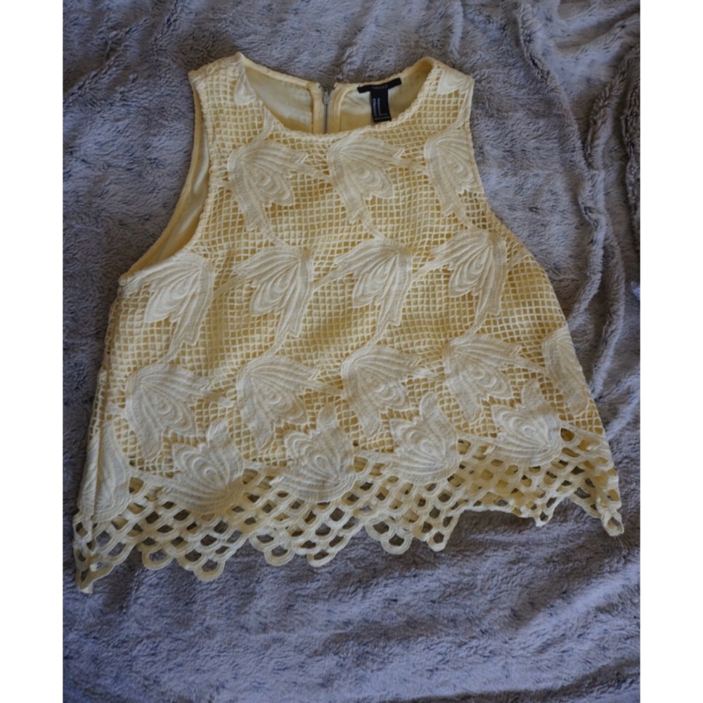 Yellow Forever 21 Top